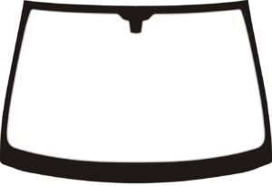Opel Corsa 2004 - 2007 Front Windscreen With Fitment