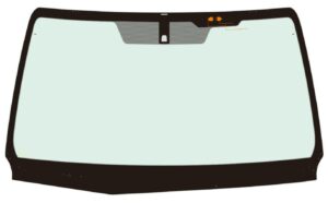 Toyota Hilux Pick-Up 2016-/Fortuner 5d SUV 2019- Windscreen with Fitment